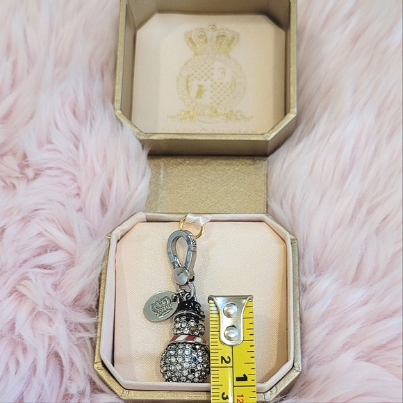 2011 LIMITED EDITION JUICY COUTURE RHINESTONE SNOWMAN CHARM - Picture 5 of 12